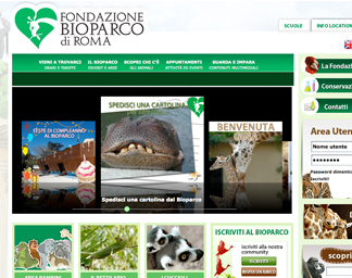 il sito del Bioparco ha cambiato pelle